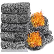 Women's Thermal Wool Crew Socks 5 Pairs