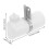 Motorcycle Coolant Expansion Tank PP White 4