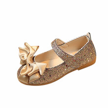 Glitter Princess Dance Shoes for Girls, Soft Sole, Light-Up & Sequined, Compatible with Toddlers & Kids, Sizes 3–13
