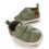 Chaussures bébé printemps été vert uni semelle souple décontractées 8