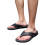 Men's Summer Beach Flip Flops Black Size 11.5 4