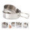 Worgeous Stainless Steel Folding Bowl Camping Tableware Serving Utensils 1