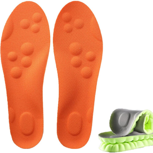 Πάτοι 4D Cloud για άνδρες και γυναίκες – Memory Foam, Υποστήριξη καμάρας, Ρεφλεξολογικό