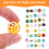 Glass Marbles Colored Smooth 38pcs 4