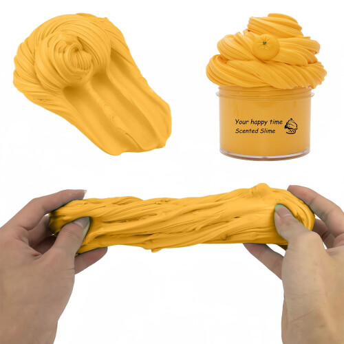 Lodret Sky Smør Slime 2oz DIY Strækbart Legetøj 1