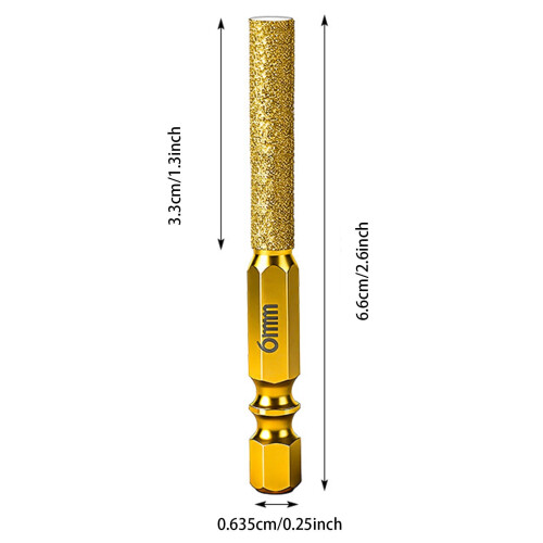 Hole Core Drill Bit for Dry Tile Drilling with Advanced Wax Feature Porcelain Grinding 2