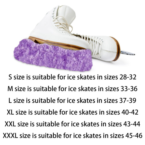 Ice Skate Guards Adjustable Cut-to-Fit Universal Covers 1