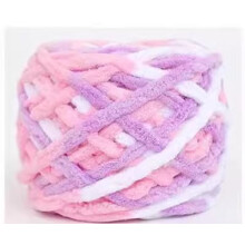 100g Chunky Knit Chenille Yarn Soft Velvet Yarn Crochet Knitting Blanket Yarn DIY Craft for Knit Sweaters, Blankets, Shoes, Scarves, Clothes