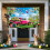 Easter photography backdrop enchanted garden floral design 3