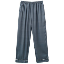 Bríste Pajama Ardchoim Dath Soladach Mórmhéide do Mhná le Pócaí Bunanna Pijama Ultra-bhog, Breathable, le haghaidh Taistil sa Bhaile L-4XL