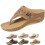 Γυναικεία σαγιονάρες, σανδάλια, slip-on, παραλία, casual, boho, με στήριξη καμάρας, τακούνι 1