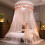 Dome Mosquito Net with Lace Design for Queen Beds, Foldable 1