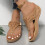 Γυναικεία σαγιονάρες, σανδάλια, slip-on, παραλία, casual, boho, με στήριξη καμάρας, τακούνι 5