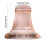 Dome Mosquito Net with Lace Design for Queen Beds, Foldable 3