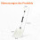 Schneeschaufel, 26 cm breit, ergonomischer Aluminiumgriff 2