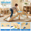 3-in-1 Montessori-Kletterset mit Rampe und Bogen 3