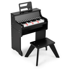 Digitales Kinderpiano mit 25 Tasten, Hocker und einstellbarer Geschwindigkeit