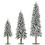 Künstlicher Weihnachtsbaum mit Lichtern und Schnee, 3 Größen 1