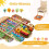 Kinder-Aktivitätstisch-Set mit Panda-Stühlen, 4-in-1-Design 4