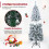 150 cm großer künstlicher Weihnachtsbaum mit LED-Beleuchtung 4