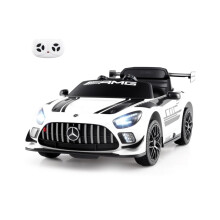 Elektroauto für Kinder mit Fernbedienung - Mercedes-AMG GT3, 12 V, Weiß