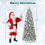 Künstlicher Weihnachtsbaum, 210 cm, 200 LED-Lichter, Pop-Up-Design 2
