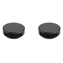 2X Haut-Parleur à Conduction Osseuse TWS Extra Large TWS Sans Fil Peut Être Branché sur la Carte Haut-Parleur Subwoofer Noir