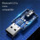 2X 4-in-1  5.0 USB  Transmitter Receiver Audio Adapter with Call Car  Receiver 6