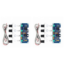 2X XH-A901 Tone Board Preamp Pre-Amp with Treble Bass Volume Adjustment Pre-Amplifier Tone Controller