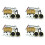 4X DIY Electronic Kit  Speaker Electronics DIY Soldering Project Kit  Stereo Speaker Support U Disk 1