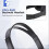 2X Wired USB Headset Computer Teaching Telephone Headset with Microphone Type-C for Zoom Skype Office Call Center 7