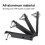 8PCS Combined Type Speaker Foot Subwoofer Shockproof Spike Bracket Speaker Spike Shock 3
