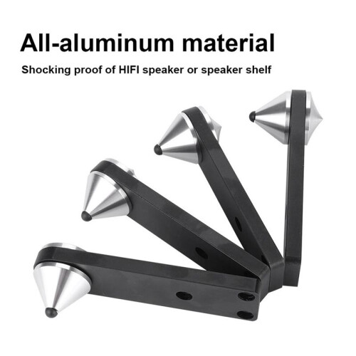 8PCS Combined Type Speaker Foot Subwoofer Shockproof Spike Bracket Speaker Spike Shock 2