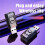 2X 4-in-1  5.0 USB  Transmitter Receiver Audio Adapter with Call Car  Receiver 2