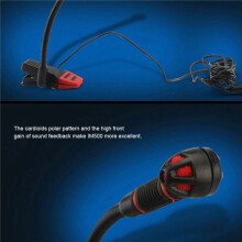 6X Alctron IM500 Clip- Instrumental Condenser Microphone Gooseneck Mic for Orchestra Saxophone Trumpet Saxe