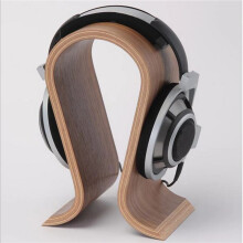 3X U-Förmiger Headset-Ständer, Hölzerner Kopfhörer-Headset-Halter, Aufhänger, Schreibtisch-Headset-Display-Regal, für -Ear-Kopfhörer