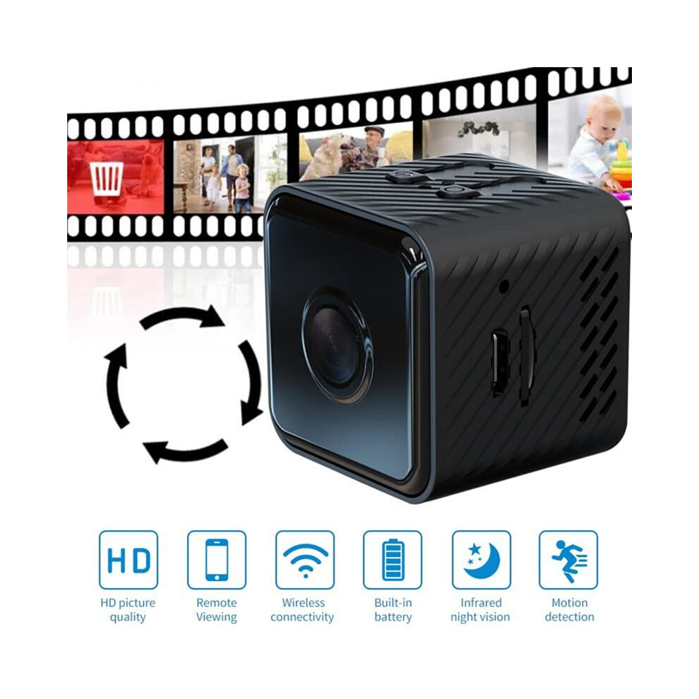 1080P Hd Wifi Camera Home Security Protection Camcorder Night Vision Professional Motion Detection Portable 4712119916108
