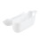 For  2 Protective Case Solid Color  Headset Soft Case Protective Cover White 3