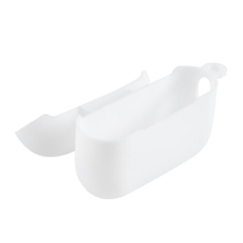 For  2 Protective Case Solid Color  Headset Soft Case Protective Cover White 2