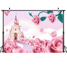 210X150Cm Valentine'S Day Background Cloth Love Flower Photo Material Photography Background Cloth, H