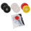 120PCS Cubierta de MicróFono Desechable Cubierta de MicróFono No Tejida Cubierta Antipolvo Cubierta de MicróFono-Negro 7