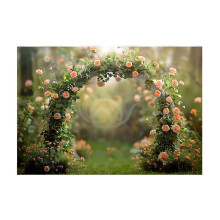 210 X 150 cm Fotografie-Hintergrund, Stoff, Kranz, Landschaft, Hochzeit, 3D-Party, Urlaub, Porträt, Fotografie-Hintergründe, C