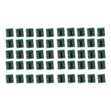 50 Stck PAM8403 Audio-Lautsprecher-Sound-Verstärkerplatinenmodul 5V -Leistungsverstärkerplatine für Stereo-Audio der Klasse D