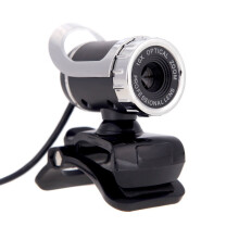 USB 2.0 12 Megapixel HD Camera Web Cam 360 Degree with MIC Clip- for Desktop Skype Computer PC Laptop