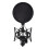 Professional Microphone Mic Shock Mount with Shield Articulating  Holder Stand Bracket for Studio Broadcast 1