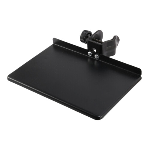 Universal Microphone Stand Clamp- Tray Metal Material with Mounting Clamp