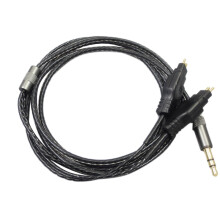 2M Ersättningsljudkabel för HD414 HD650 HD600 HD580 HD25-Hörlurar Hållbar
