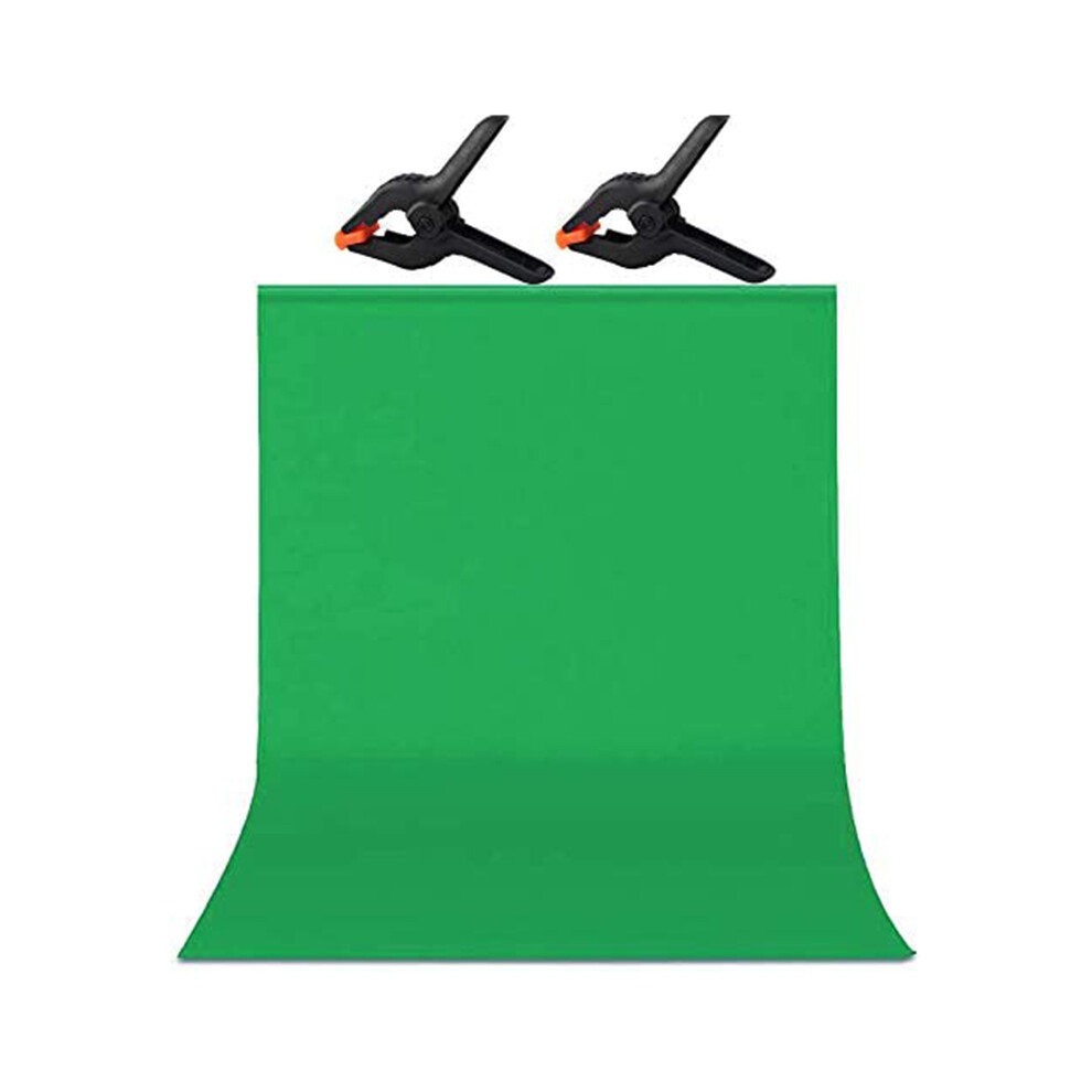 5X6.5 Ft/1.5X2m Zoom Screen,Soft Photography Backdrop Background,For Photo Video Studio,Chroma Key And Televison Green 6031969075628