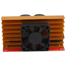 Power Amplifier Audio Board 180W+180W 2.0 Channel FET Speaker Amplifier Sound Preamplifier Dual AC18V-26V with Fan