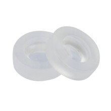 2 STÜCKE D8 Glas Doppelkonkave 20 Fache Strahl Aufweiter Linse, Dioden Lampen Fassung Diffusor Linse